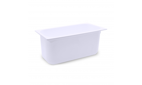 Cubeta vitrina 6l blanca